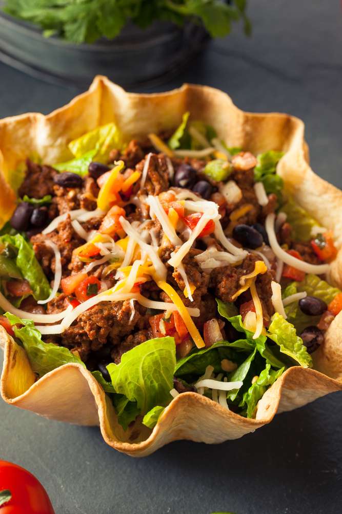 TACO SALAD FAJITAS