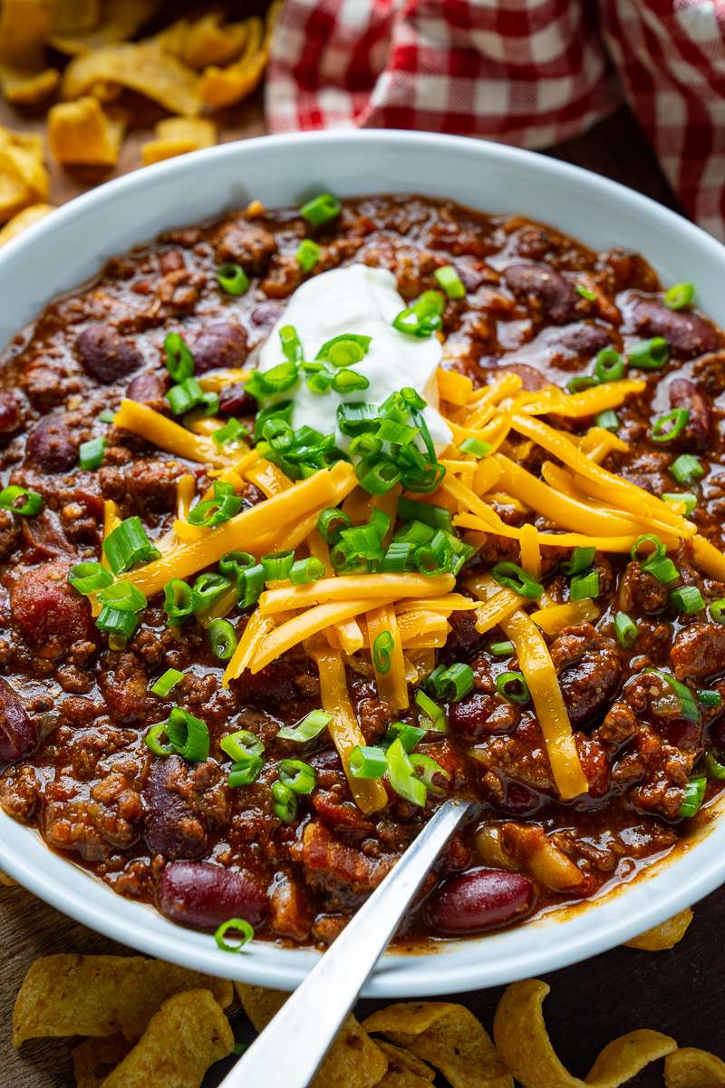 CHILI WITH BEANS
