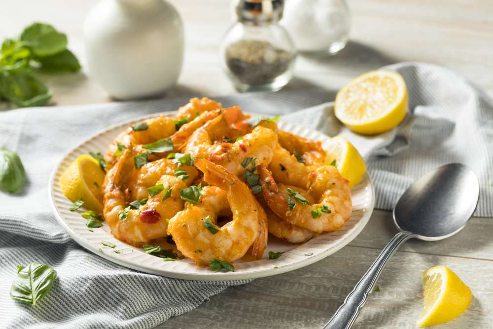 Camarones al mojo de ajo