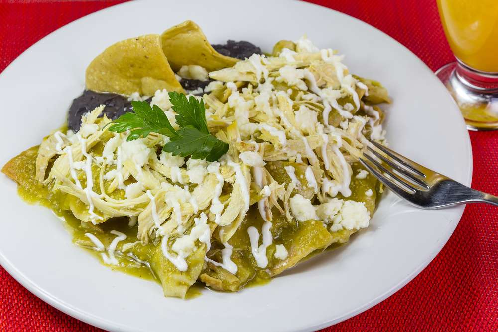 Enchiladas Verdes