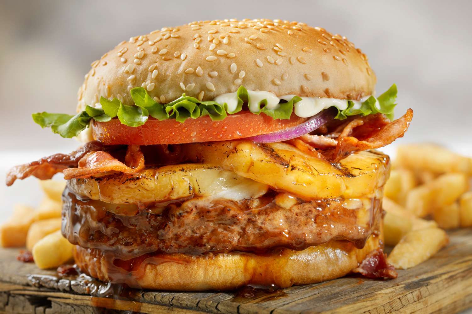 Hawaiian Chicken Burger