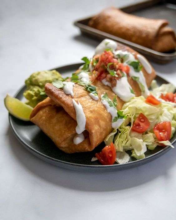 SHRIMP CHIMICHANGA