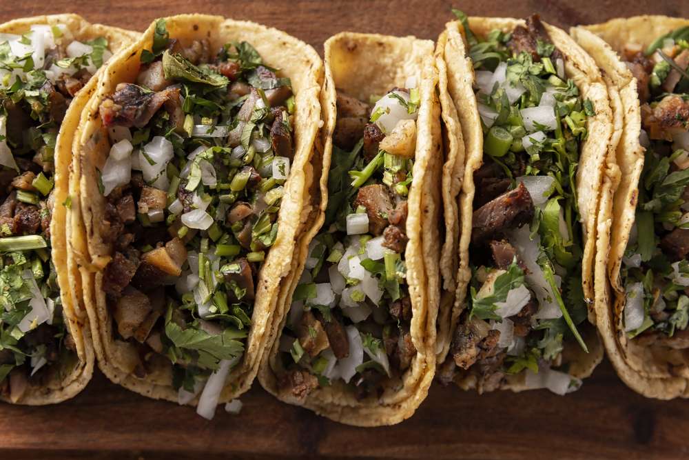 Tacos carne asada